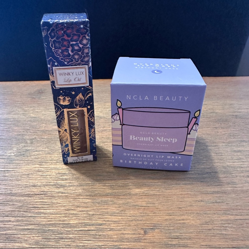 NCLA Lip Mask and Lip Oil